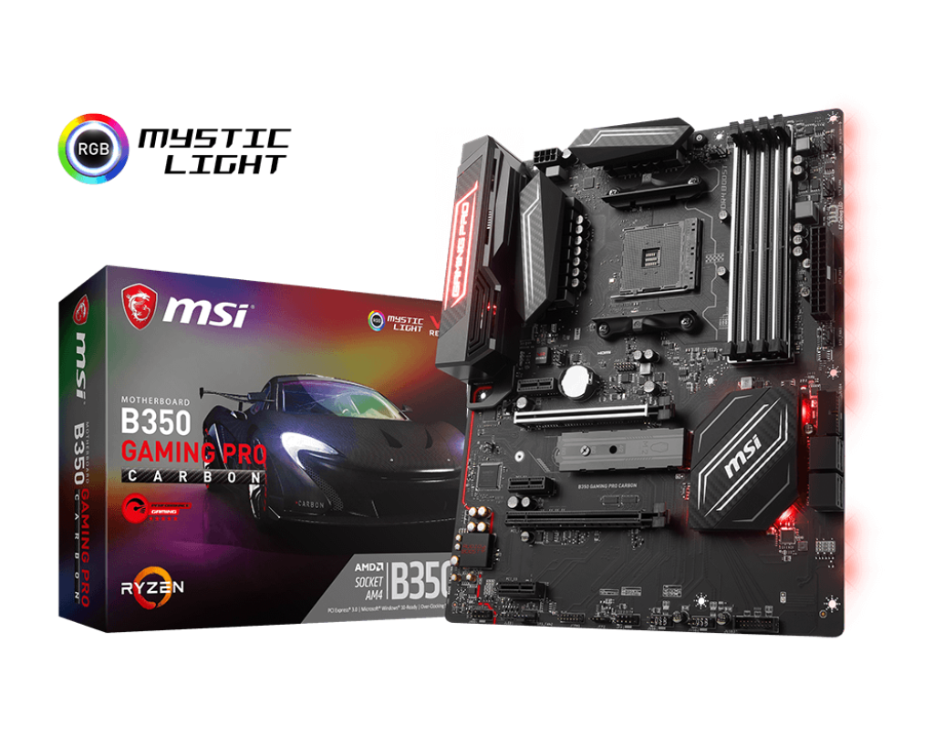 Specification B350 Gaming Pro Carbon | Msi Global - The Leading Brand In  High-End Gaming & Professional Creation