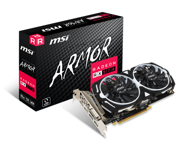 Overview Radeon RX 570 ARMOR 8G | MSI Global - The Leading Brand 