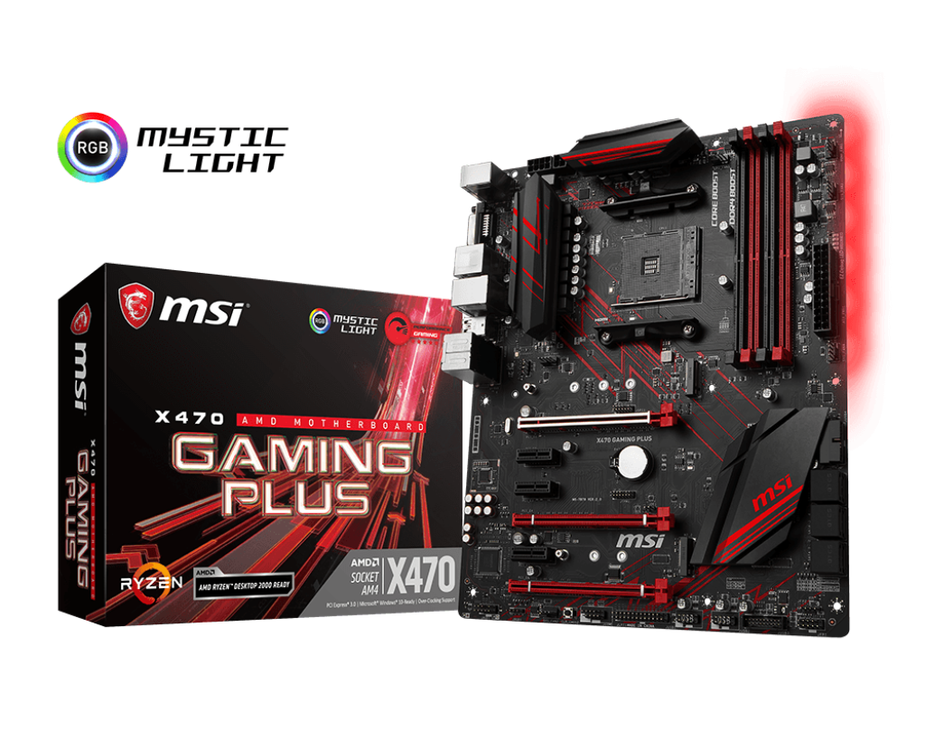 特集MSI X470 GAMING PLUS， RYZEN 5 2600，クーラー マザーボード