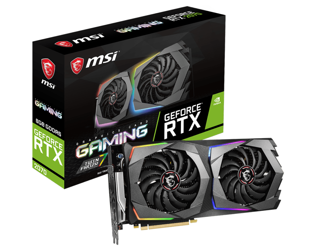 Specification GeForce RTX 2070 GAMING 8G | MSI Global - The