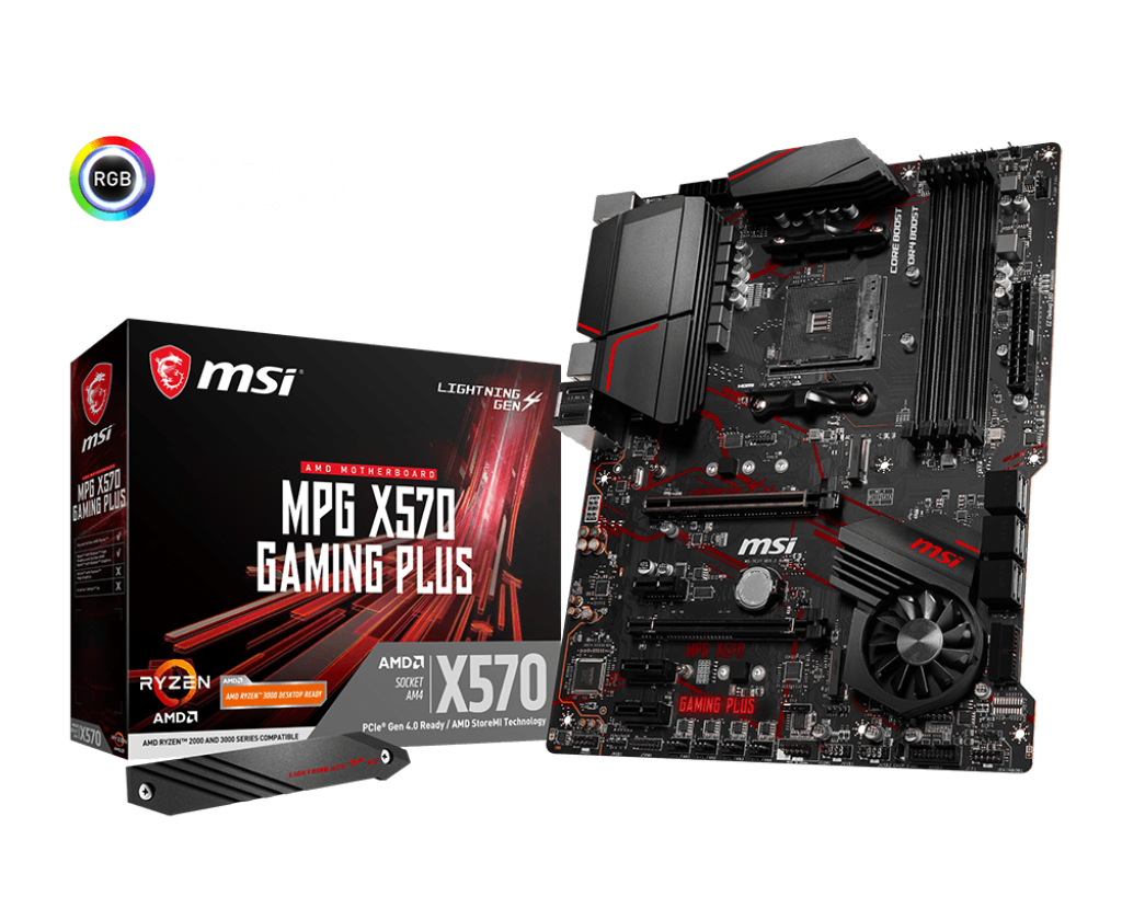 MPG X570 GAMING PLUS - игровая материнская плата MSI