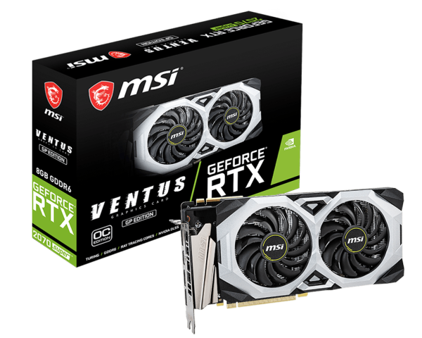 ジャンク】MSI RTX2070 SUPER VENTUS GP OC ＃87-