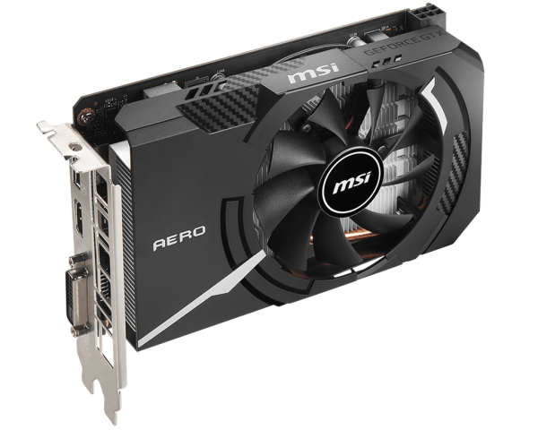 MSI GeForce GTX 1650 D6 AERO ITX OCV2 グラフィックスボード VD7633-