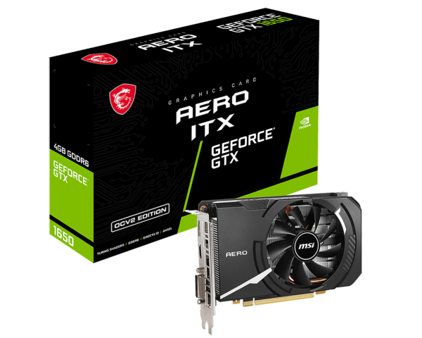 GeForce GTX 1650 D6 AERO ITX OCV2