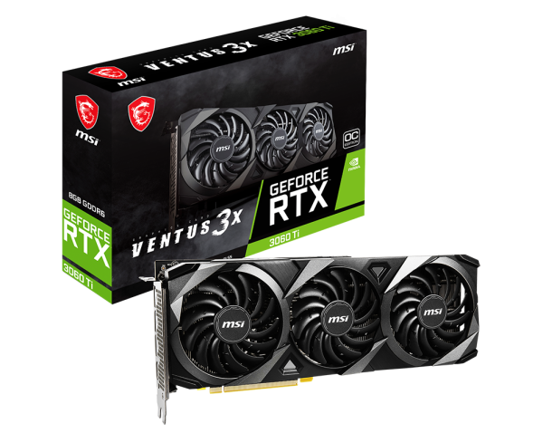 GeForce RTX™ 3060 Ti VENTUS 3X OC