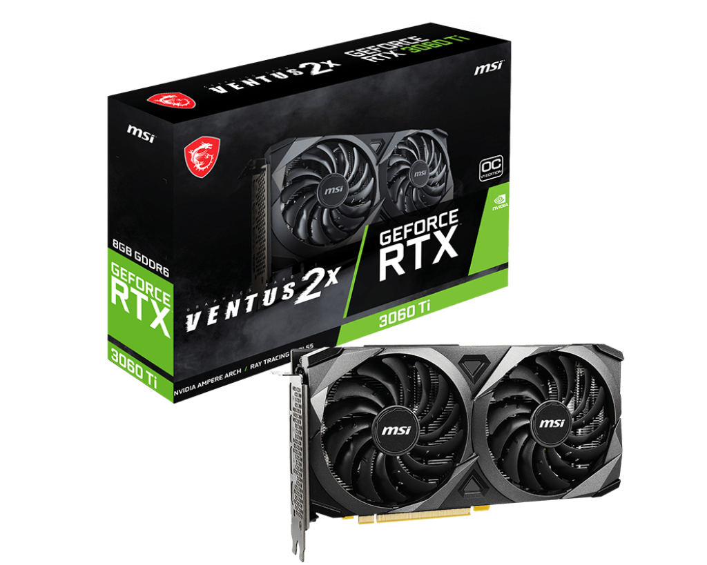 ジャンク MSI GeForce RTX3060Ti VENTUS 2X 8G画面が表示されなくなり