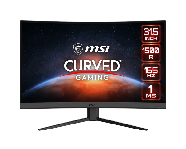 MSI Optix G32C4W Curved Gaming Monitor - 32 Inch, 16:9 Full HD 