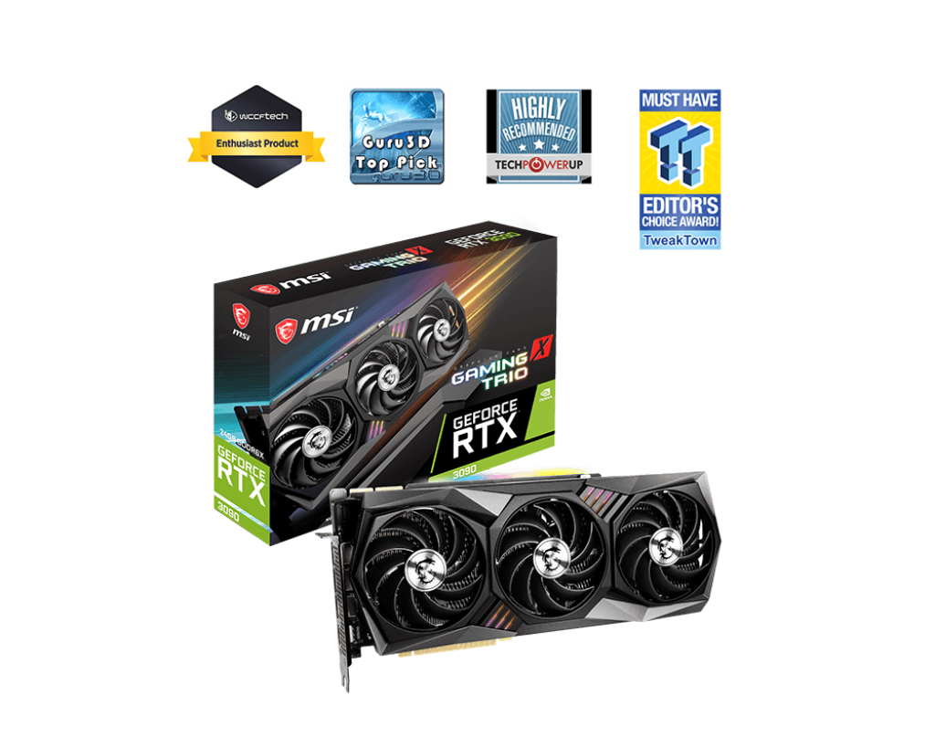 MSI GEFORCE RTX 3090 GAMING X TRIO 24G 1日限定値下げ！【希少