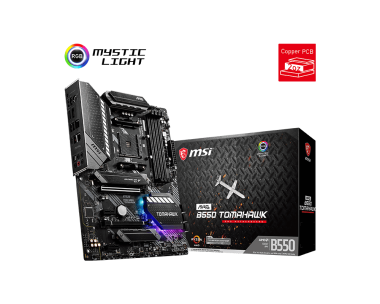 MSI MAG B550 TOMAHAWK AMD AM4 DDR4 CF M.2 USB 3.2 Gen 2 HDMI ATX