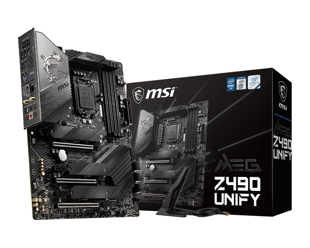 Carte mère INTEL Z490 - LGA1200