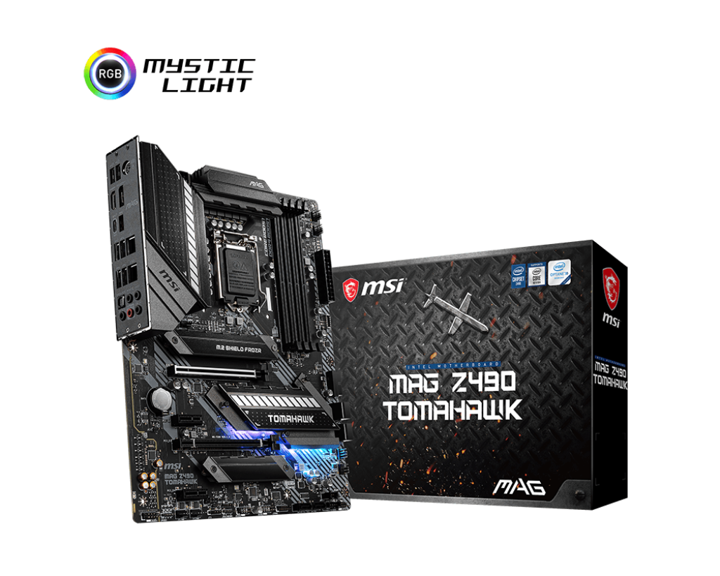 MSI Pro Intel Z490 LGA 1200 ATX DDR4-SDRAM Motherboard