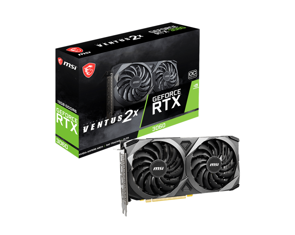 Overview GeForce RTX™ 3060 VENTUS 2X 12G OC | MSI USA
