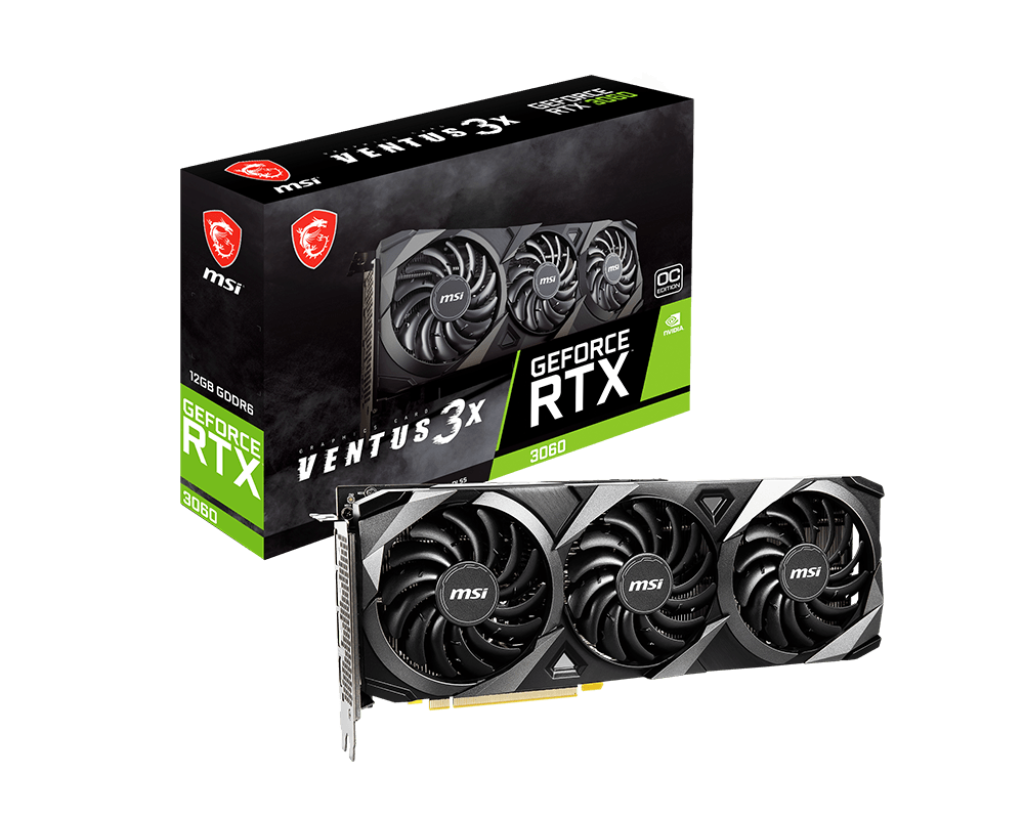GeForce RTX™ 3060 VENTUS 3X 12G OC