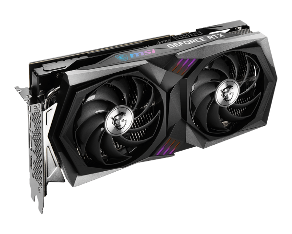 補助電源は8ピン＋6ピンです【美品】 MSI GeForce RTX 3060 GAMING X 12G