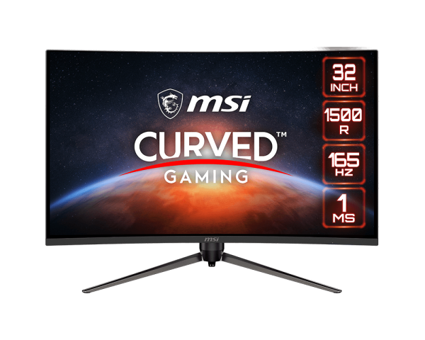 MSI Optix AG321CR Curved Gaming Monitor - 32 Inch, 16:9 WQHD