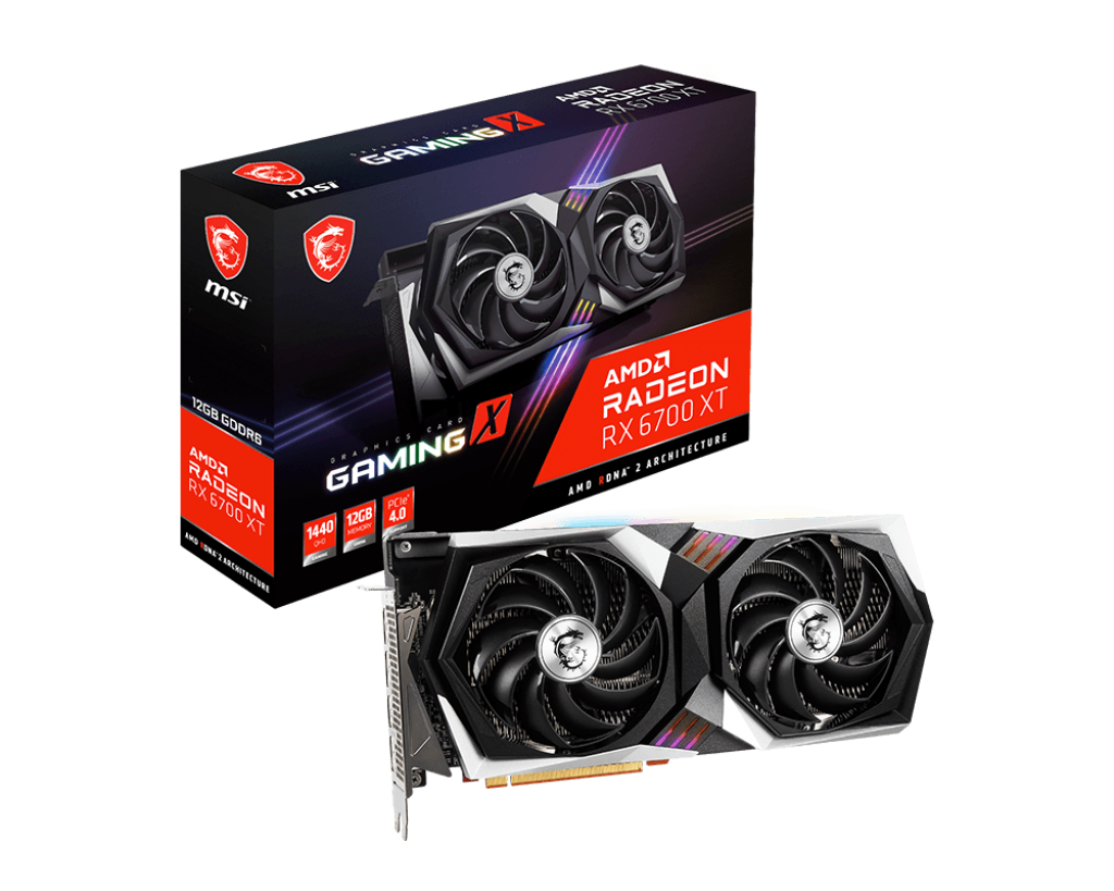 商品自体に問題はありませんMSI Radeon RX 6700 XT