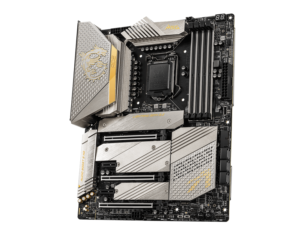 MSI MEG Z590 ACE GOLD EDITION Gaming Motherboard ATX - Supports ...