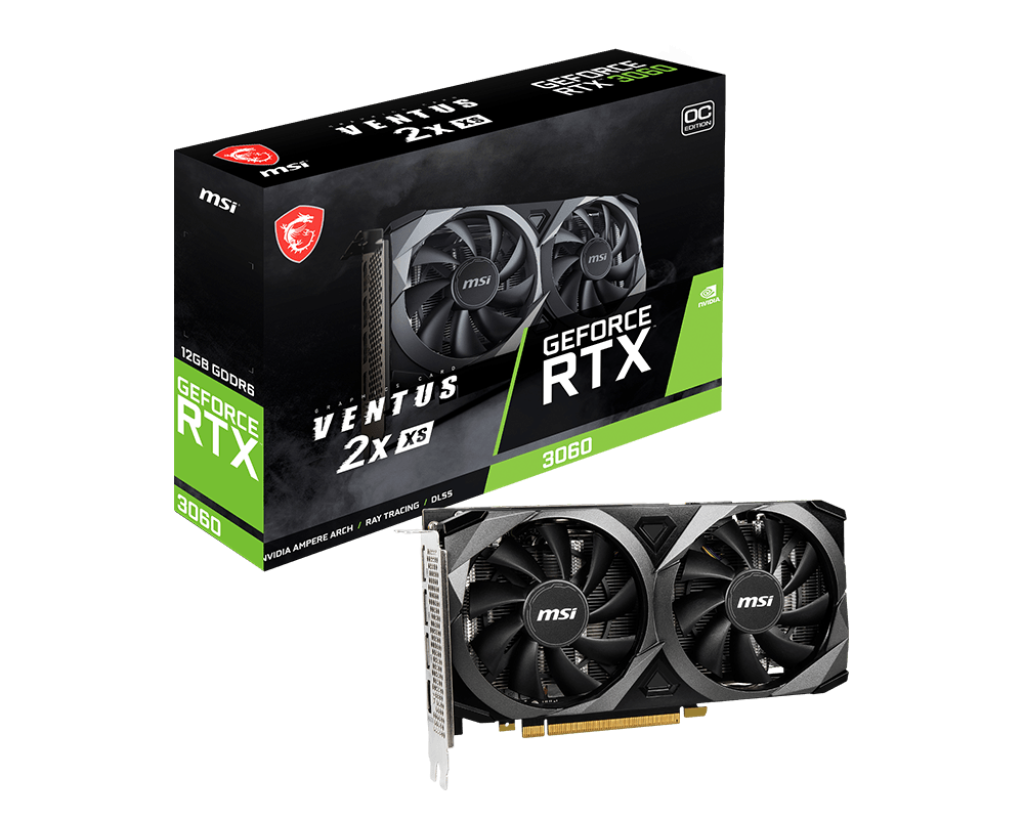 GeForce RTX 3060 VENTUS 2X XS 12G OC