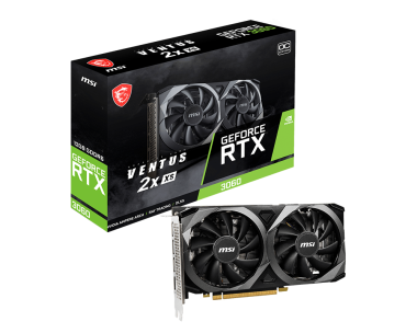 GeForce RTX 3060 VENTUS 2X XS 12G OC