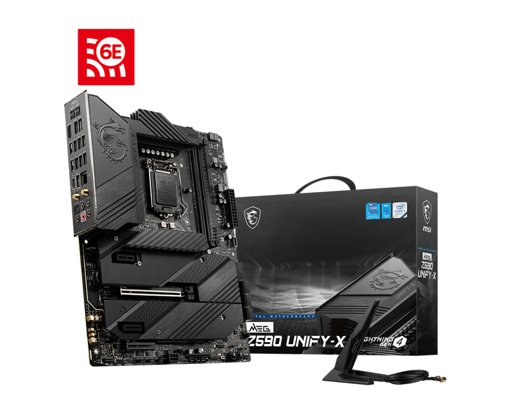 MSI MEG Z590 UNIFY-X Gaming Motherboard ATX - Supports Intel Core