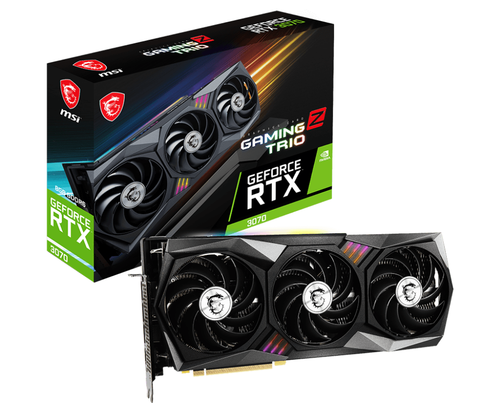 GeForce RTX™ 3070 GAMING Z TRIO 8G LHR | Graphics Card | MSI Global