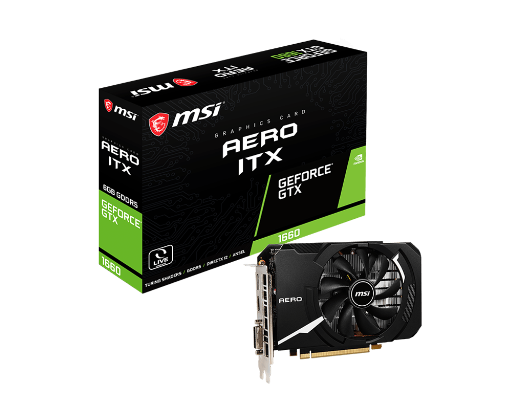 GeForce GTX 1660 AERO ITX 6G V1