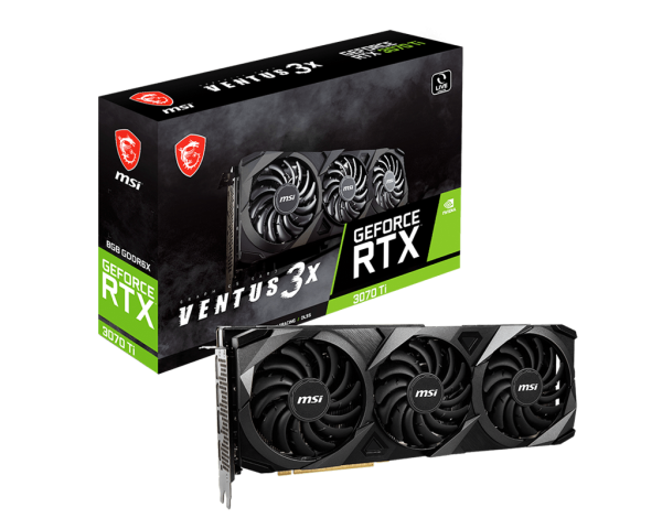 PCパーツ☆MSI GeForce RTX 3070 Ti VENTUS 3X 8G OC - グラフィックボード ...