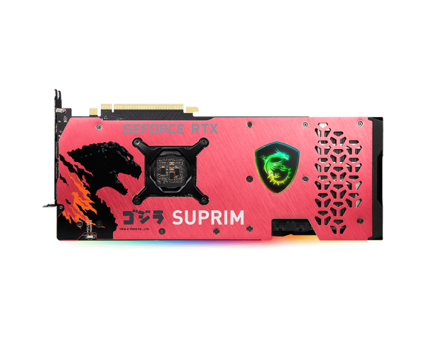 GeForce RTX 3070 SUPRIM SE 8G LHR x ゴジラ-