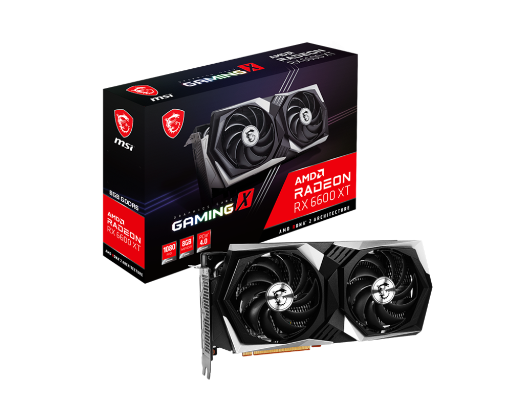 新品 MSi Radeon RX 6600 XT GAMING X 8G-