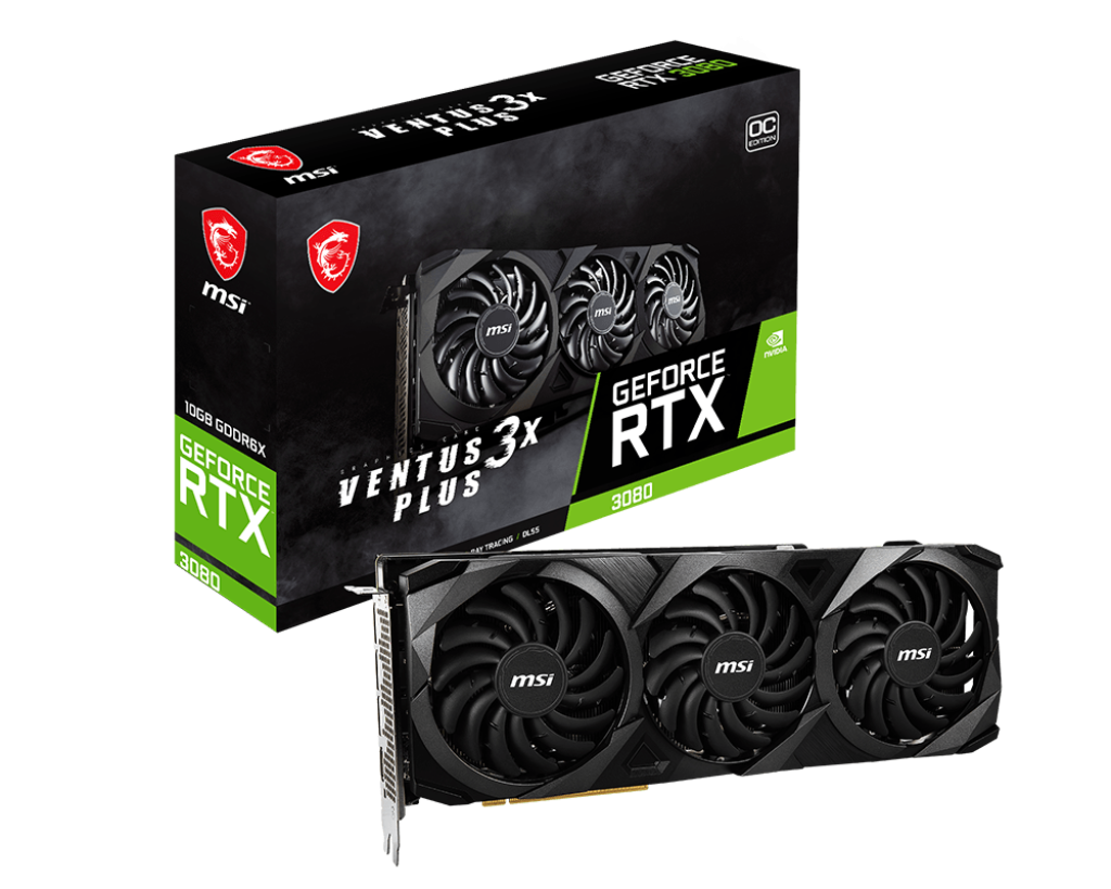 GeForce RTX 3080 VENTUS 3X PLUS 10G OC LHR