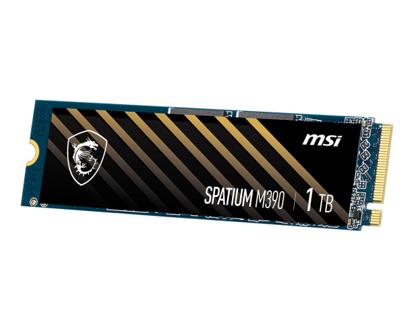 MSI Spatium M390 SSD 250 Go M.2 NVMe PCIe Gen3x4