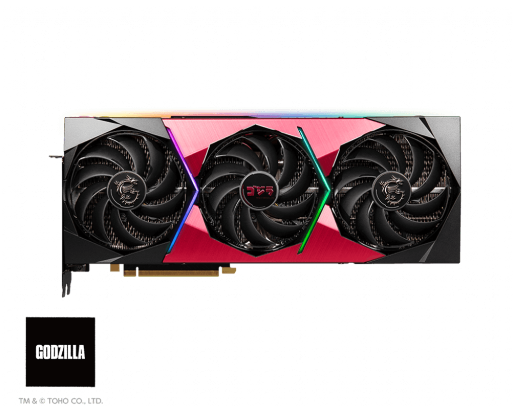 GeForce RTX™ 3070 SUPRIM X 8G LHR x GODZILLA