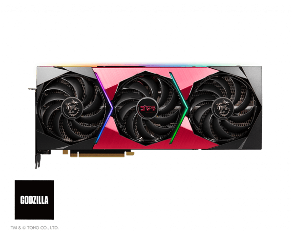 GeForce RTX™ 3070 SUPRIM X 8G LHR x GODZILLA