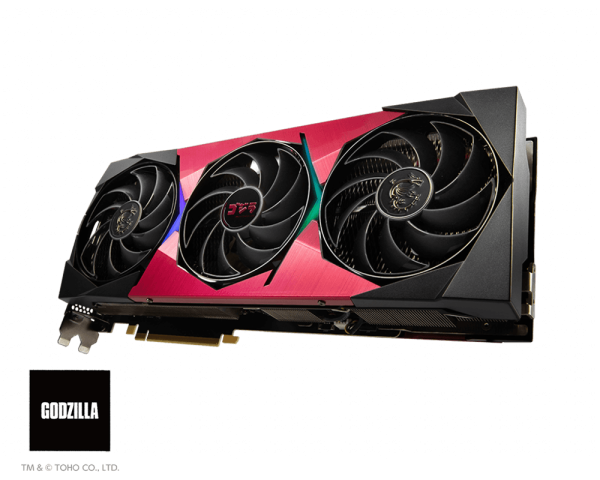 GeForce RTX™ 3070 SUPRIM X 8G LHR x GODZILLA