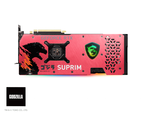 GeForce RTX™ 3070 SUPRIM X 8G LHR x GODZILLA