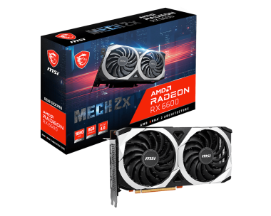 MSI Radeon RX 6600 MECH 2X 8G