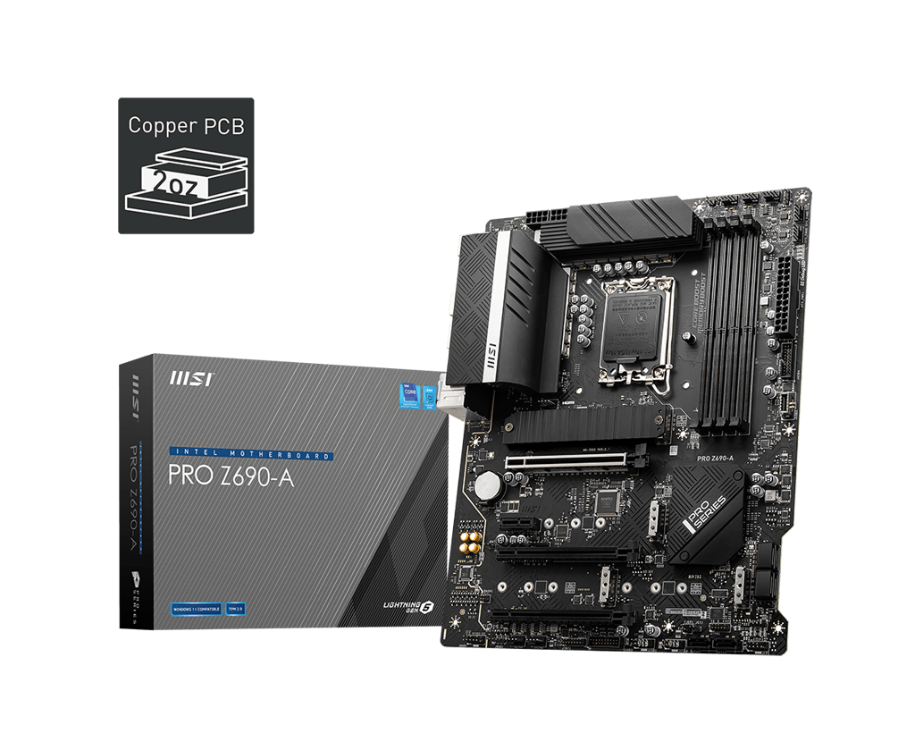 MSI PRO Z690-A WIFI carte mère Intel Z690 LGA 1700 ATX