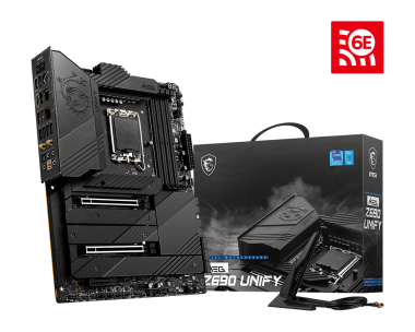 MSI MEG Z690 UNIFY Gaming Motherboard ATX - Intel 12th Gen