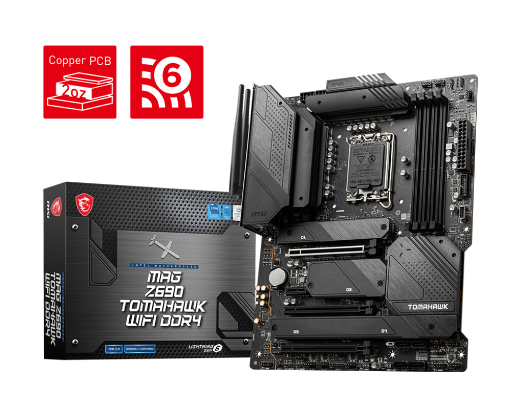 ジャンク MSI MAG Z690 TOMAHAWK WIFI DDR4-