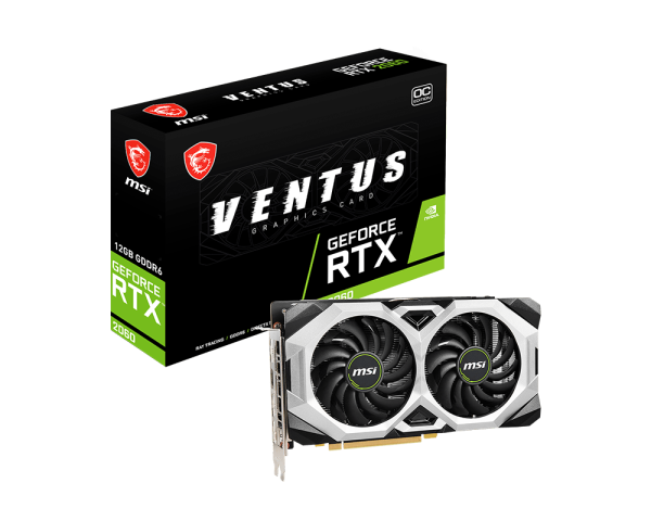 MSI GeForce RTX 2060 VENTUS 12G OC-