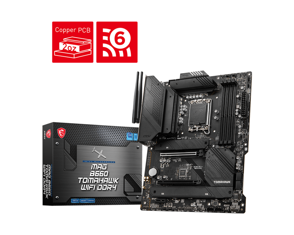 MAG B660 TOMAHAWK WIFI DDR4