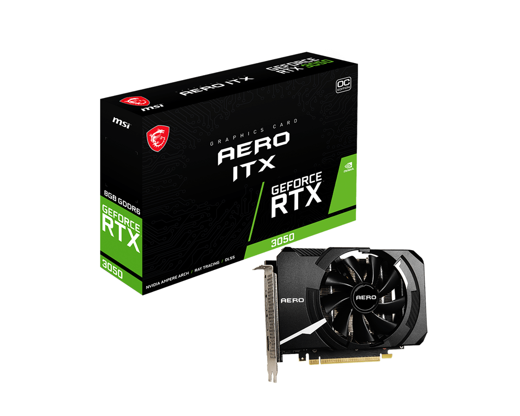 GeForce RTX 3050 AERO ITX 8G OC | Graphics Card | MSI Global