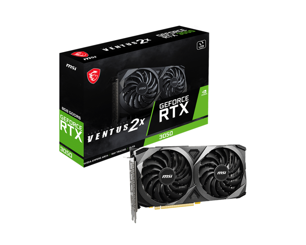GeForce RTX 3050 VENTUS 2X 8G| Graphics Card | MSI Global