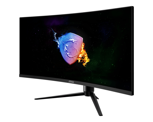 ゲーミング湾曲モニター27型 144Hz MSI OPTIX MAG271CR - ディスプレイ