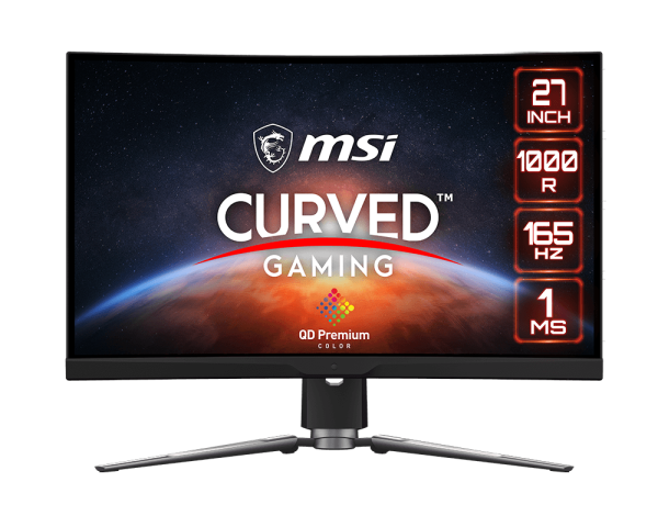 MSI MPG ARTYMIS 273CQR-QD 27 Inch WQHD Curved Gaming Monitor 1000R 