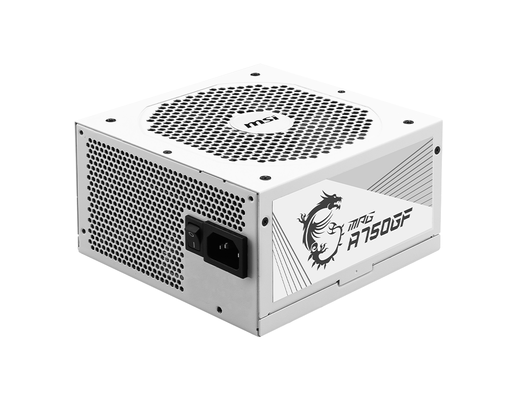 MPG A750GF WHITE | Power Supply | A NEW FORM