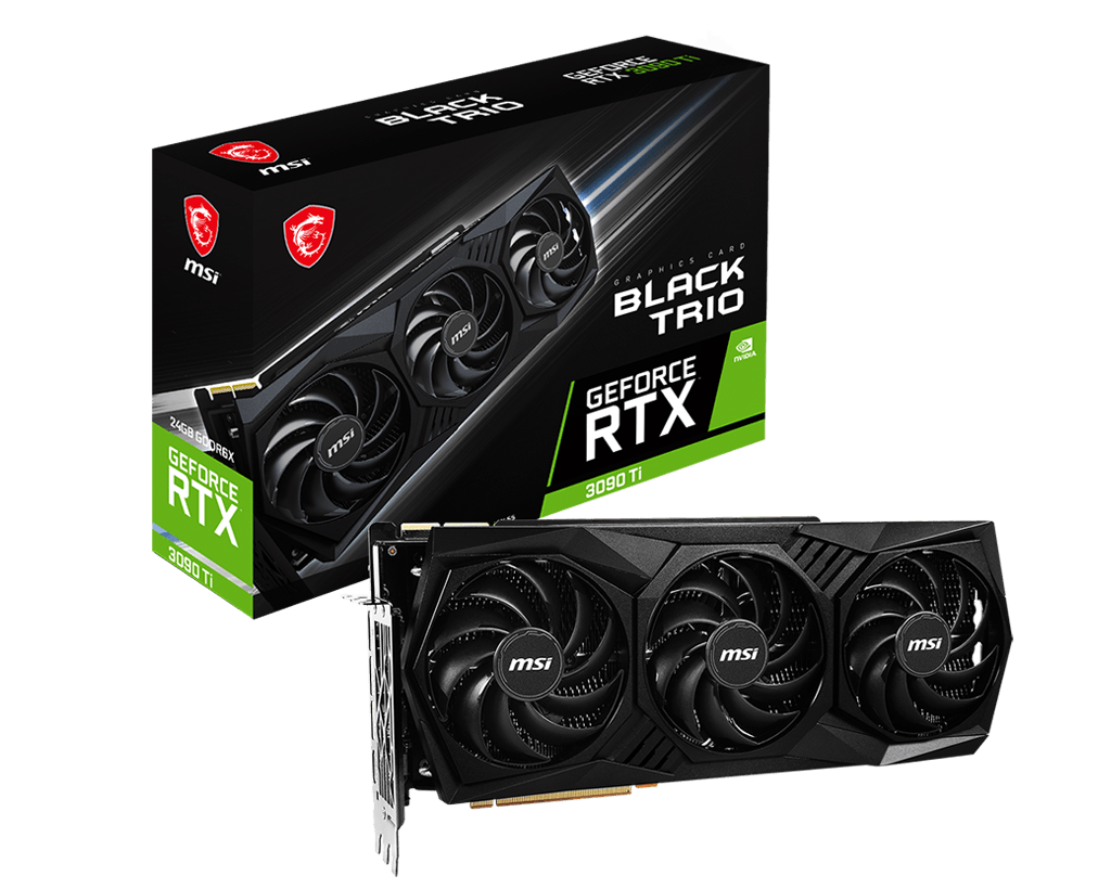 GeForce RTX™ 3090 Ti BLACK TRIO 24G