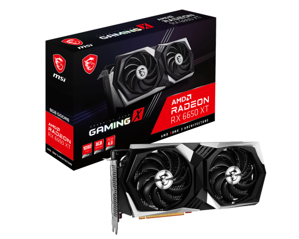 MSI Radeon RX 6650 XT GAMING X 8G