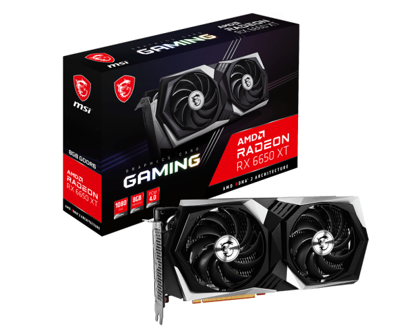 MSI Radeon RX 6650 XT GAMING 8G