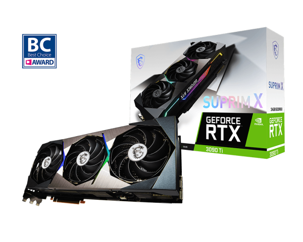 グラフィクボードGeForce RTX™ 3090 Ti SUPRIM X 24G